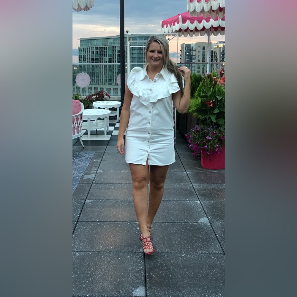 Jean western dress